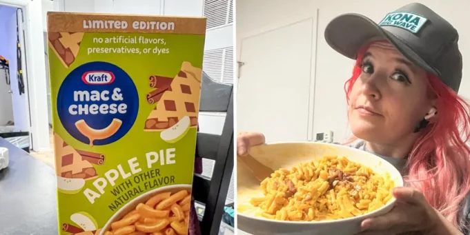 Ήμουν περίεργος για το mac and cheese της Kraft με γεύση μηλόπιτα. Το δοκίμασα - και θα το έτρωγα όλο το χρόνο.
| presscode.gr