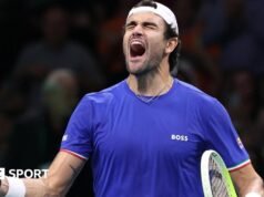 Η Ιταλία πλησιάζει πιο κοντά στο Davis Cup three-peat
| presscode.gr Η Ιταλία πλησιάζει πιο κοντά στο Davis Cup three-peat
| presscode.gr