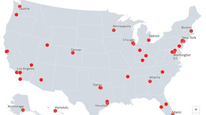 Η εντολή της FAA για περικοπή των πτήσεων σε εθνικό Η εντολή της FAA για περικοπή των πτήσεων σε εθνικό επίπεδο λόγω του κυβερνητικού αποκλεισμού πρόκειται να τεθεί σε ισχύ
| presscode.gr