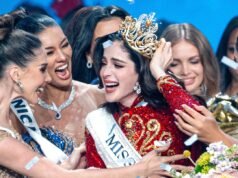 Η νικήτρια του Miss Universe 2025 Crowns μετά τη διαμάχη του Walkout
| presscode.gr Η νικήτρια του Miss Universe 2025 Crowns μετά τη διαμάχη του Walkout
| presscode.gr