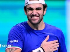 Ο Μπερετίνι φέρνει την Ιταλία στα πρόθυρα του τρίτου διαδοχικού τελικού του Davis Cup
| presscode.gr Ο Μπερετίνι φέρνει την Ιταλία στα πρόθυρα του τρίτου διαδοχικού τελικού του Davis Cup
| presscode.gr