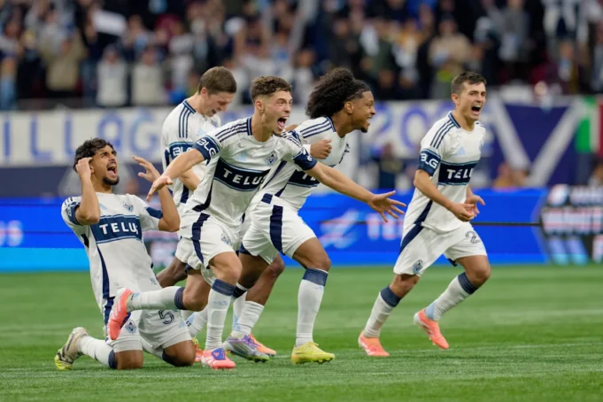 Πλέι οφ MLS: Βανκούβερ Γουάιτκαπς επιβίωσε στα πέναλτι εναντίον LAFC Πλέι οφ MLS: Βανκούβερ Γουάιτκαπς επιβίωσε στα πέναλτι εναντίον LAFC μετά την ισοφάριση του Σον Χέουνγκ Μιν
| presscode.gr