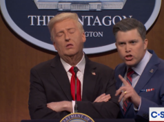 ‘SNL’ Cold Open: Ο Τραμπ Πιάστηκε να Ροχαλίζει Ερωτήσεις σχετικά με την οικονομική προσιτότητα, τα εγκλήματα πολέμου
| presscode.gr 'SNL' Cold Open: Ο Τραμπ Πιάστηκε να Ροχαλίζει Ερωτήσεις σχετικά με την οικονομική προσιτότητα, τα εγκλήματα πολέμου
| presscode.gr