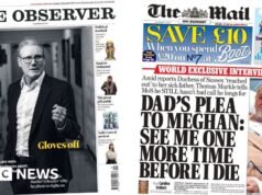 The Papers: Starmer να «παλέψει» και «παράκληση του μπαμπά στη Meghan»
| presscode.gr The Papers: Starmer να «παλέψει» και «παράκληση του μπαμπά στη Meghan»
| presscode.gr