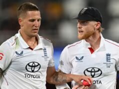 Ευρεία απογοήτευση από το τρομερό μπόουλινγκ της Αγγλίας, θέλει περισσότερα από τον κουρκούτι Μπρουκ
| presscode.gr Ευρεία απογοήτευση από το τρομερό μπόουλινγκ της Αγγλίας, θέλει περισσότερα από τον κουρκούτι Μπρουκ
| presscode.gr