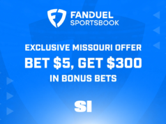 Κωδικός προσφοράς FanDuel Missouri: Στοιχηματίστε 5 $, λάβετε 300 $ για Texans vs Chiefs
| presscode.gr Κωδικός προσφοράς FanDuel Missouri: Στοιχηματίστε 5 $, λάβετε 300 $ για Texans vs Chiefs
| presscode.gr