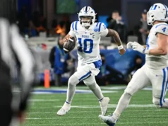 Ο Duke κέρδισε το Νο. 16 της Βιρτζίνια με 27-20 στην παράταση για το πρώτο πρωτάθλημα ACC από το 1962
| presscode.gr Ο Duke κέρδισε το Νο. 16 της Βιρτζίνια με 27-20 στην παράταση για το πρώτο πρωτάθλημα ACC από το 1962
| presscode.gr