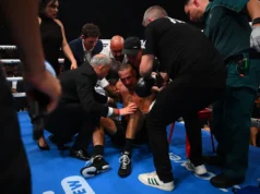 Ο Huseyin Cinkara υπέστη εγκεφαλική αιμορραγία μετά την ήττα με νοκ άουτ από τον Jai Opetaia
| presscode.gr Ο Huseyin Cinkara υπέστη εγκεφαλική αιμορραγία μετά την ήττα με νοκ άουτ από τον Jai Opetaia
| presscode.gr