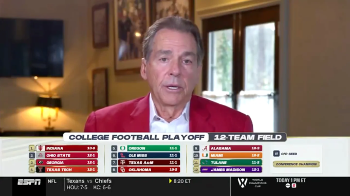 Ο Nick Saban Hopes College Football μπορεί να μάθει από Ο Nick Saban Hopes College Football μπορεί να μάθει από το «καταστροφικό» Snub της Notre Dame
| presscode.gr
