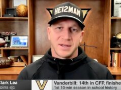 Ο προπονητής του Vanderbilt είχε αριστοκρατικό μήνυμα μετά την απώλεια του CFP: “Δεν είμαστε θύματα”
| presscode.gr Ο προπονητής του Vanderbilt είχε αριστοκρατικό μήνυμα μετά την απώλεια του CFP: "Δεν είμαστε θύματα"
| presscode.gr