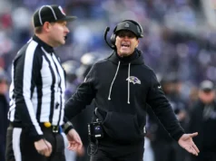Ο προπονητής των Ravens, John Harbaugh, μιλά στο NFL για την ανατροπή κλήσης TD στην ήττα από τον Steelers: “Δεν ξεκαθάρισε τίποτα”
| presscode.gr Ο προπονητής των Ravens, John Harbaugh, μιλά στο NFL για την ανατροπή κλήσης TD στην ήττα από τον Steelers: "Δεν ξεκαθάρισε τίποτα"
| presscode.gr