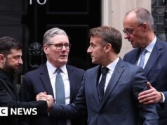 Οι Ευρωπαίοι ηγέτες βαδίζουν σε τεντωμένο σκοινί μεταξύ της υποστήριξης της Ουκρανίας και της διατήρησης των ΗΠΑ
| presscode.gr Οι Ευρωπαίοι ηγέτες βαδίζουν σε τεντωμένο σκοινί μεταξύ της υποστήριξης της Ουκρανίας και της διατήρησης των ΗΠΑ
| presscode.gr